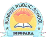 Sun Rise Public School  Logo Make By Ravi Solutions Durg 